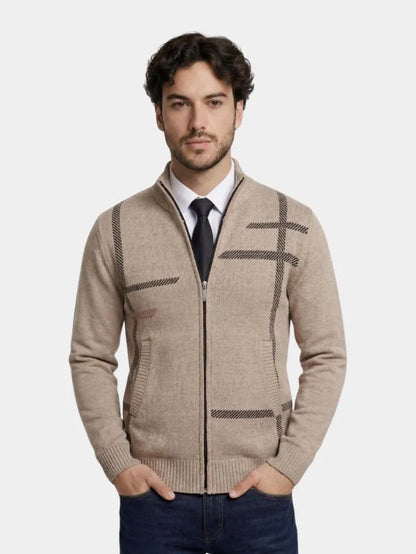 Graphite Symmetry Knit Jacket | Savile & Co.