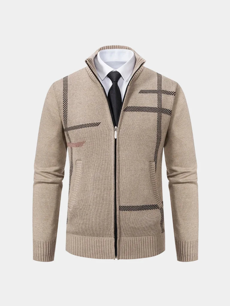 Graphite Symmetry Knit Jacket | Savile & Co.