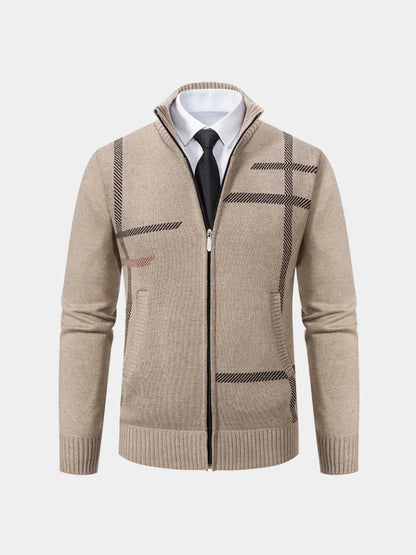 Graphite Symmetry Knit Jacket | Savile & Co.