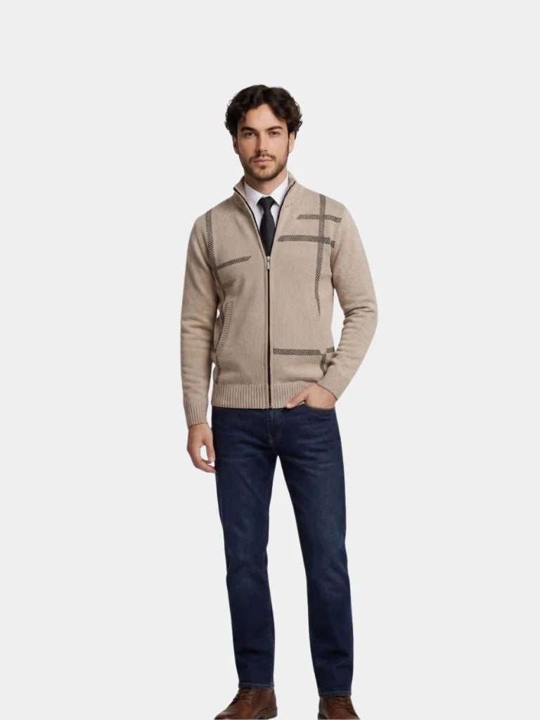 Graphite Symmetry Knit Jacket | Savile & Co.