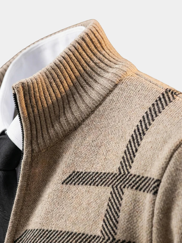 Graphite Symmetry Knit Jacket | Savile & Co.
