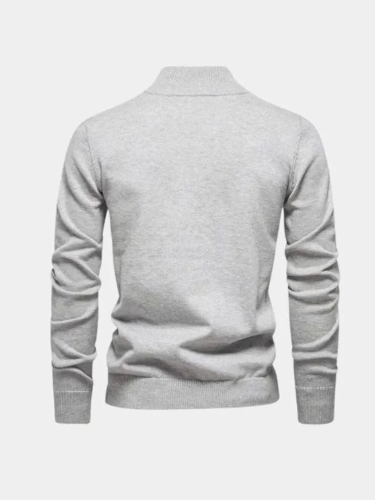 Half Zip Knitwear Pullover Sweater | Savile & Co.