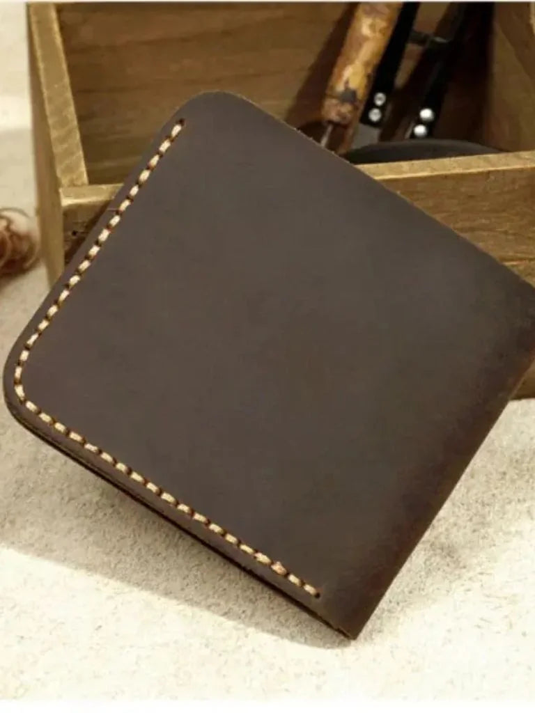 Handmade Vintage Leather Wallet | Savile & Co.