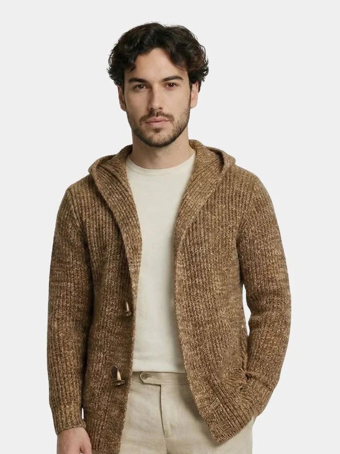 Himalaya Knit Hooded Jacket | Savile & Co.
