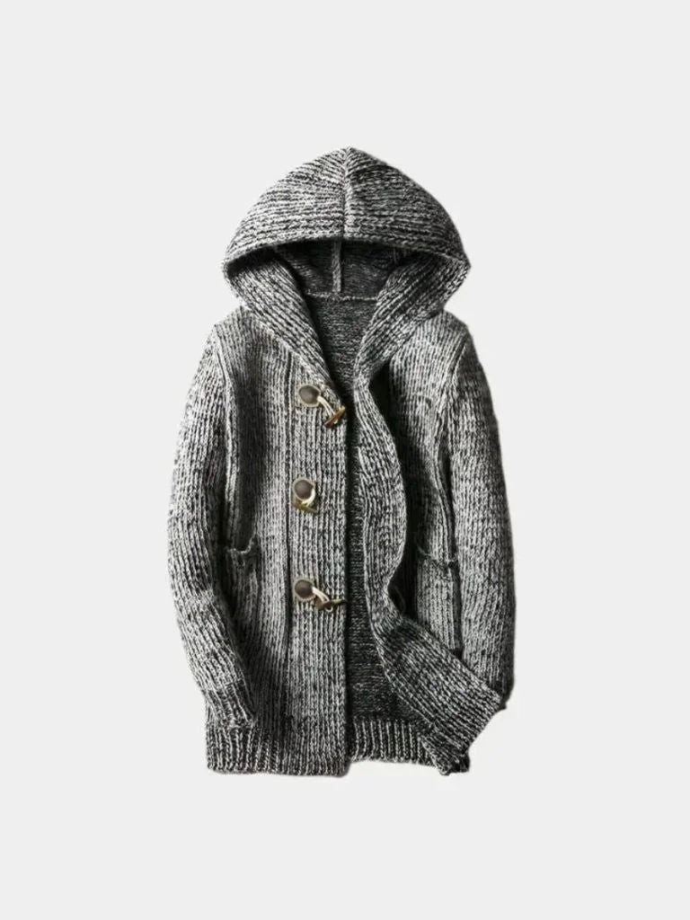 Himalaya Knit Hooded Jacket | Savile & Co.