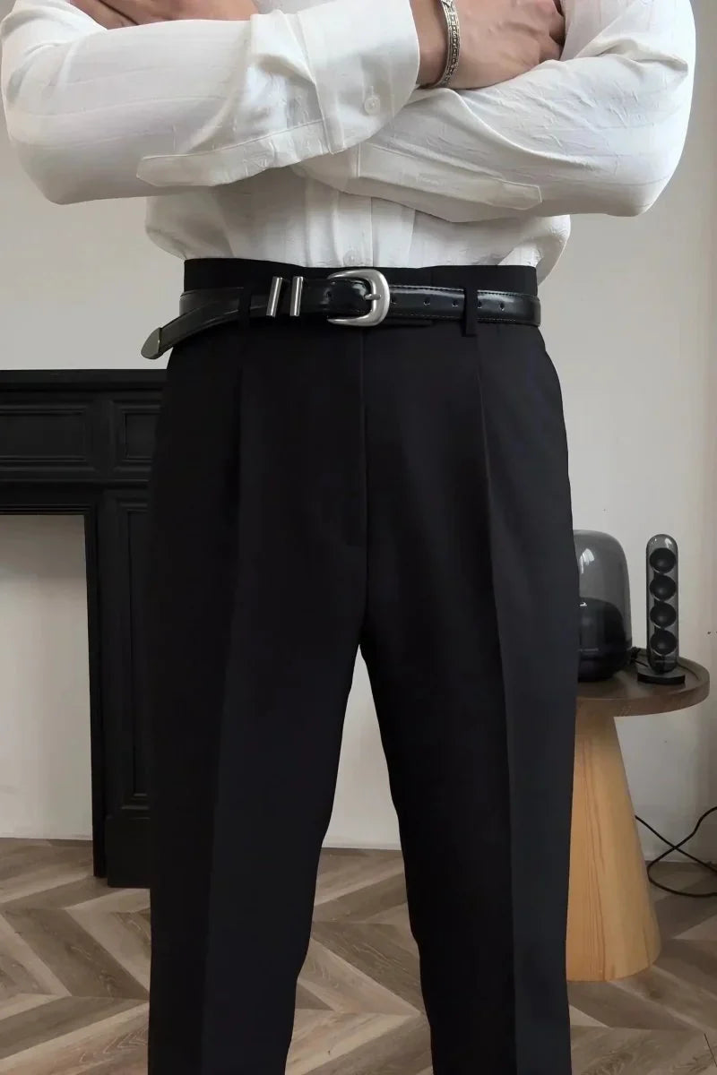 Hollywood Classic Trousers (Belt Included) | Savile & Co.