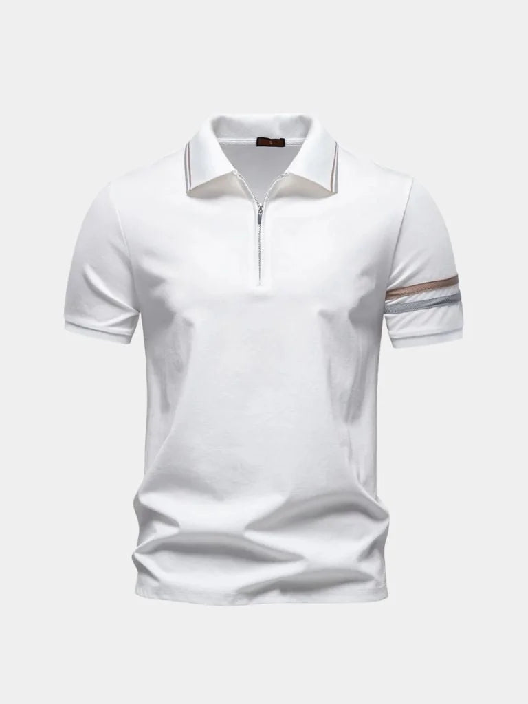 Horizon Striped Polo | Savile & Co.