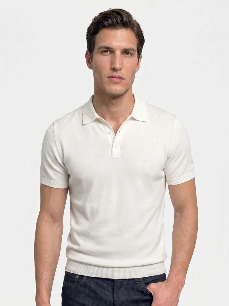 Imperial Ribbed Polo | Savile & Co.