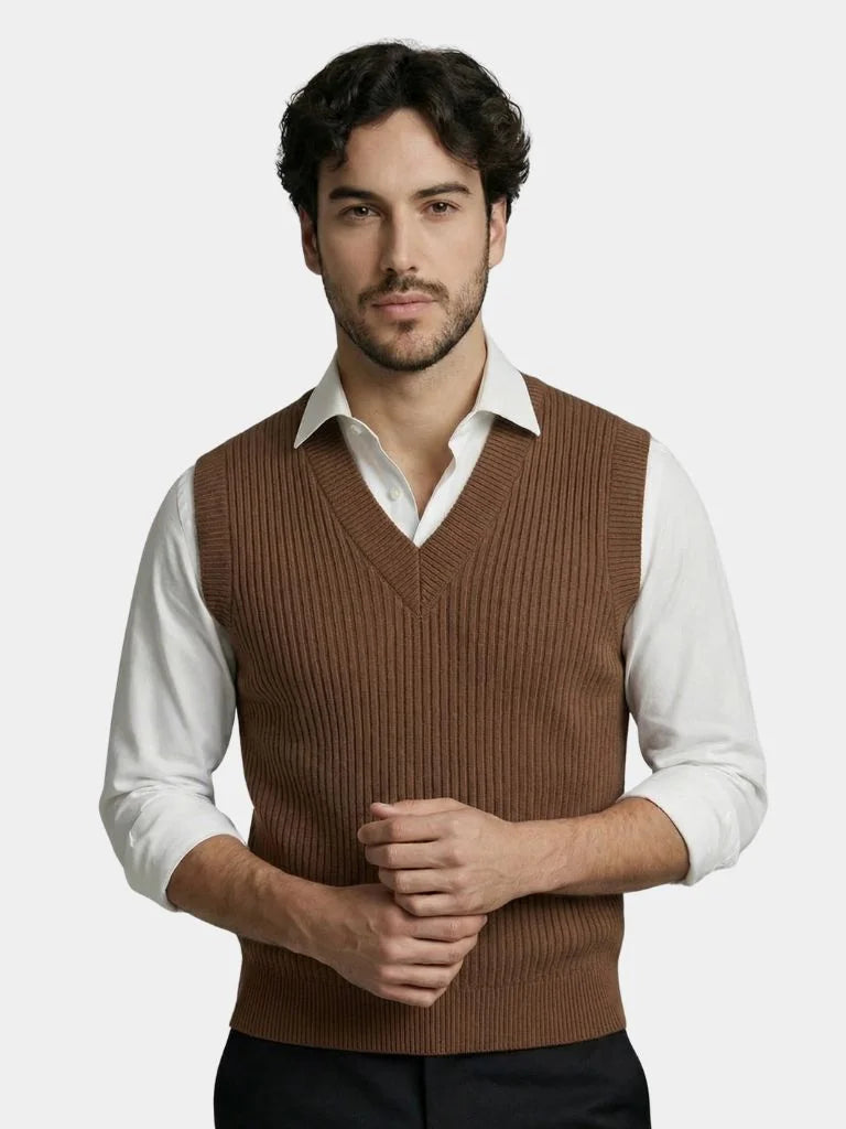 Knit Vest Waistcoat | Savile & Co.