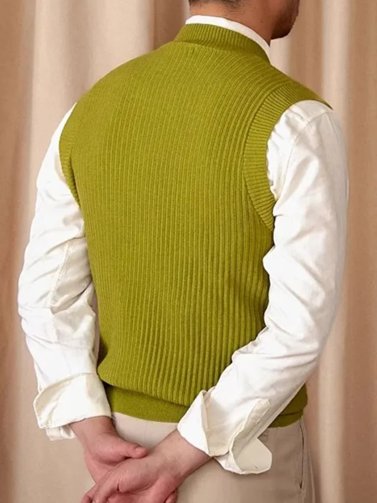 Knit Vest Waistcoat | Savile & Co.