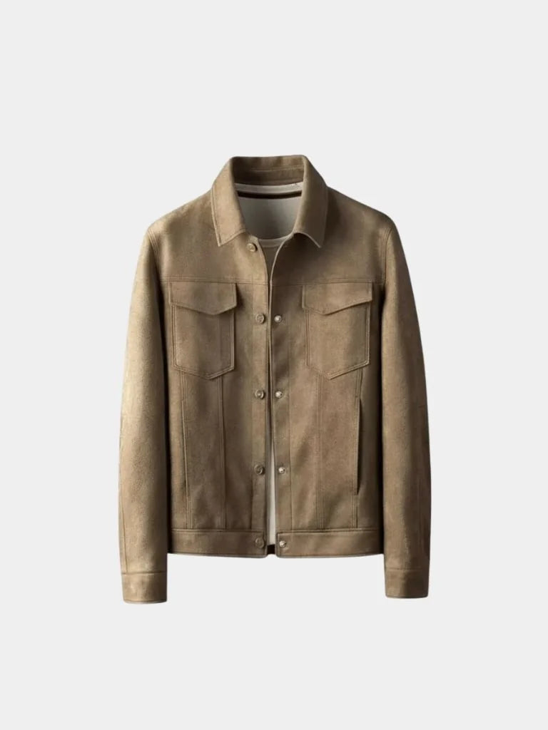 Laurent Leather Aviator Jacket | Savile & Co.