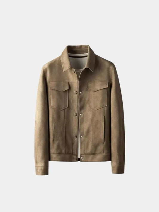 Laurent Leather Aviator Jacket | Savile & Co.