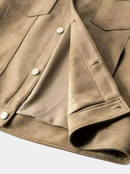 Laurent Leather Aviator Jacket | Savile & Co.