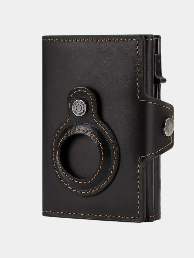Leather Magnet Wallet Anti-Scam | Savile & Co.