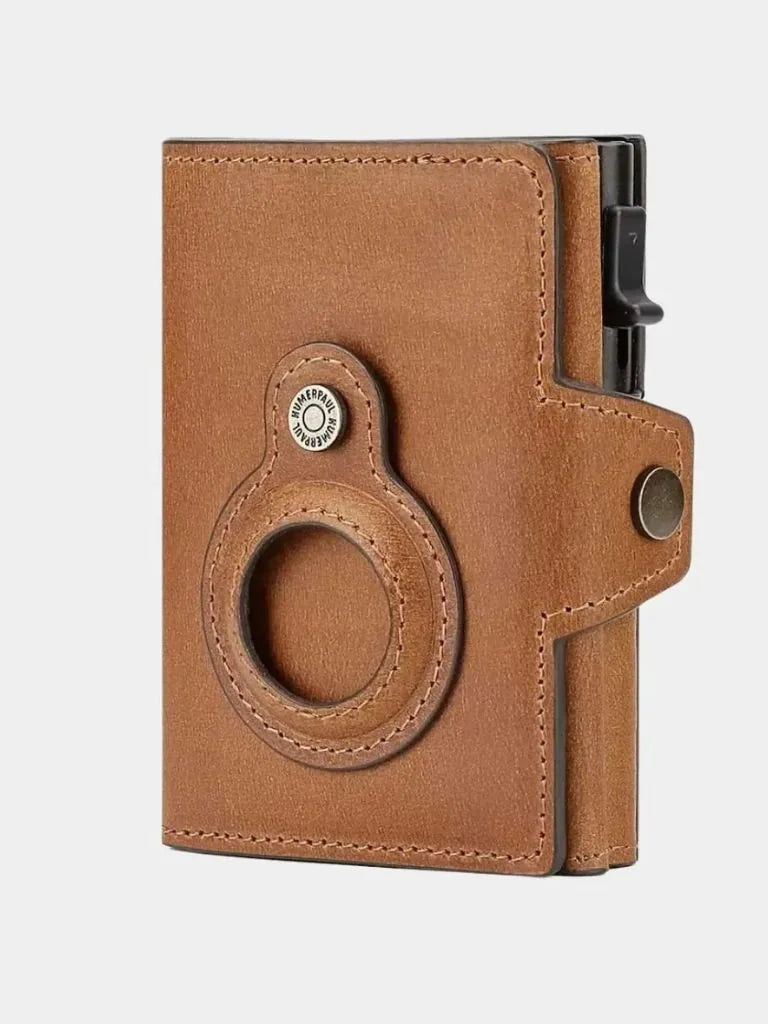 Leather Magnet Wallet Anti-Scam | Savile & Co.