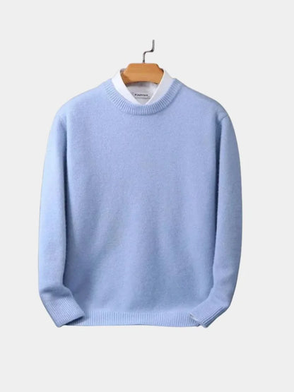 Linear Core Cotton Pullover | Savile & Co.
