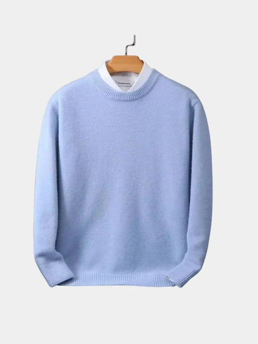 Linear Core Cotton Pullover | Savile & Co.