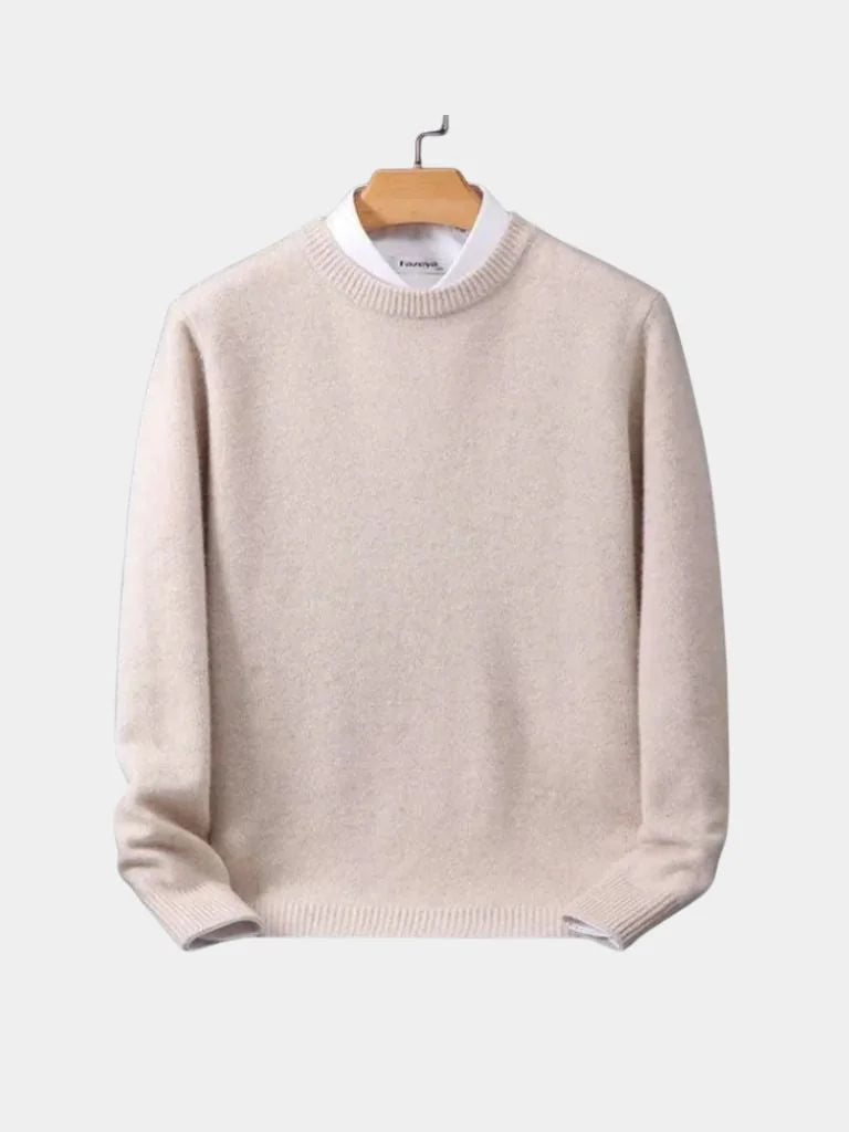 Linear Core Cotton Pullover | Savile & Co.