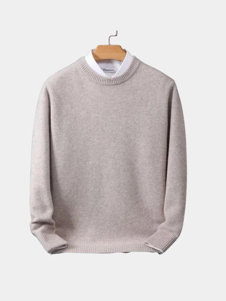 Linear Core Cotton Pullover | Savile & Co.