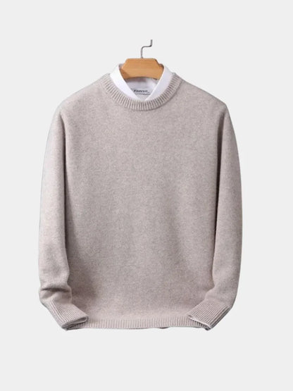 Linear Core Cotton Pullover | Savile & Co.