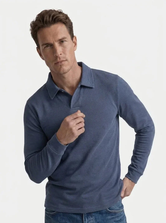 Linear Division Polo | Savile & Co.