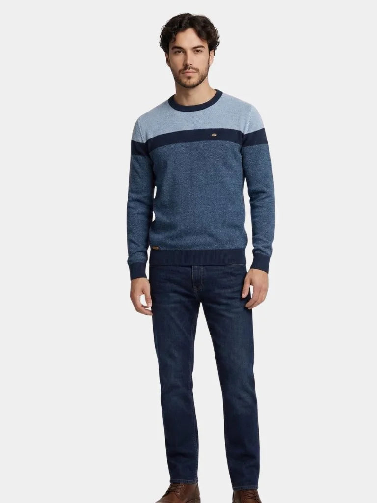 Linear Fusion Pullover | Savile & Co.