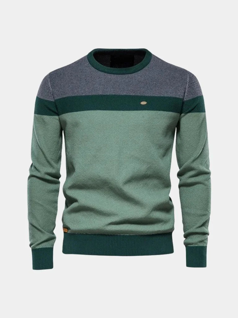 Linear Fusion Pullover | Savile & Co.