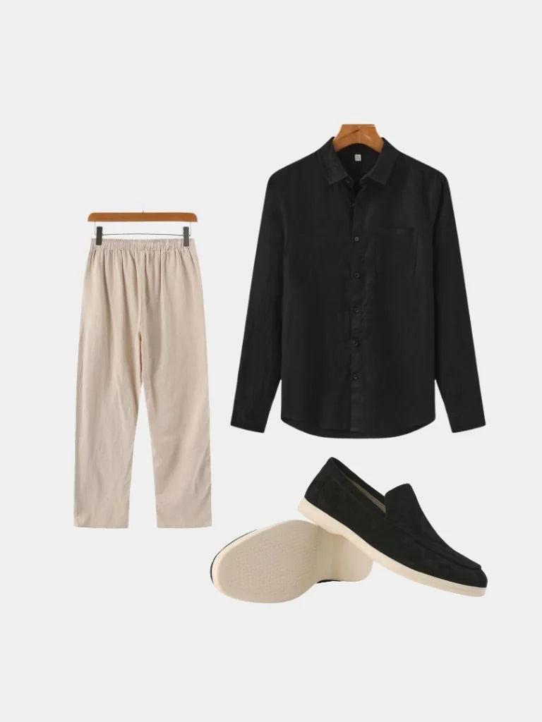Linen Noire Set | Savile & Co.