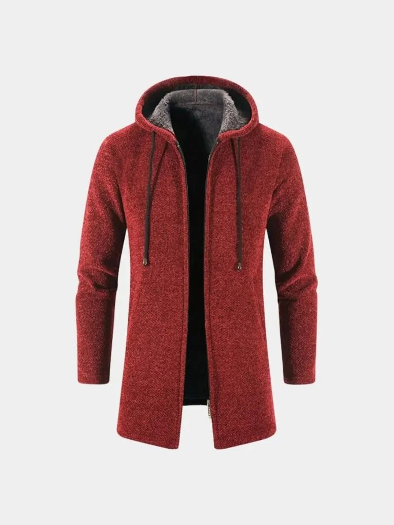 Lugano Knitted Hooded Winter Coat | Savile & Co.
