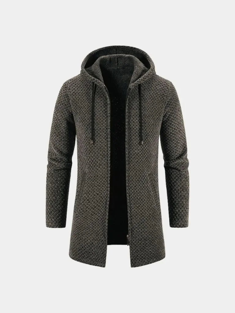 Lugano Knitted Hooded Winter Coat | Savile & Co.