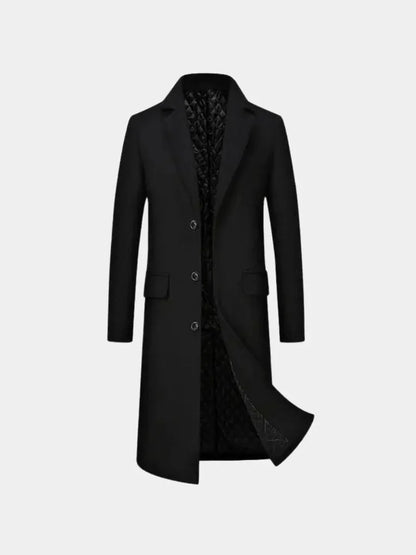 Mens Wool Blend Trench Coat | Savile & Co.