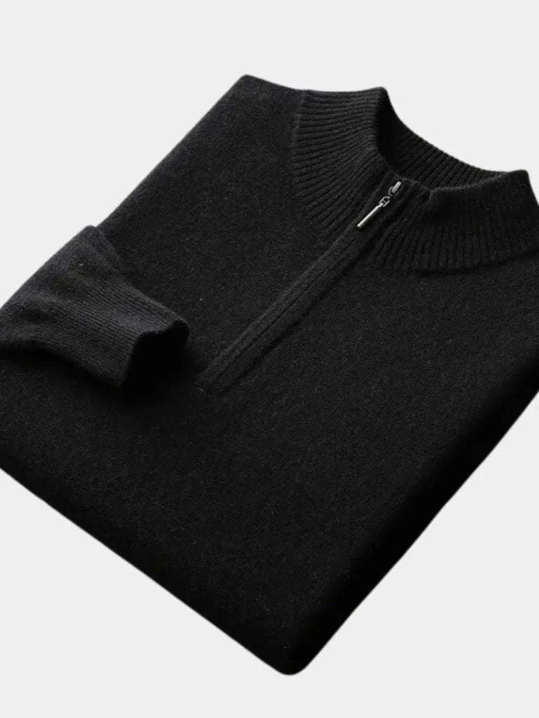 Merino Half Zip Sweater | Savile & Co.