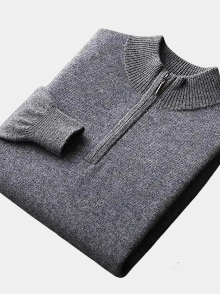 Merino Half Zip Sweater | Savile & Co.