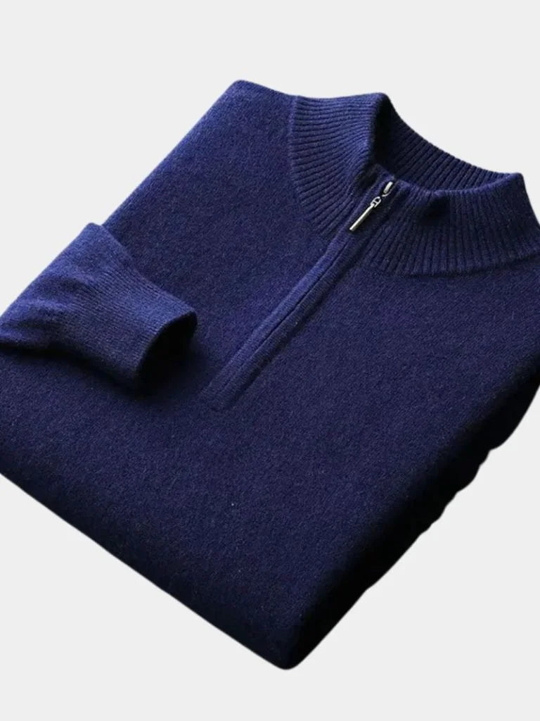 Merino Half Zip Sweater | Savile & Co.