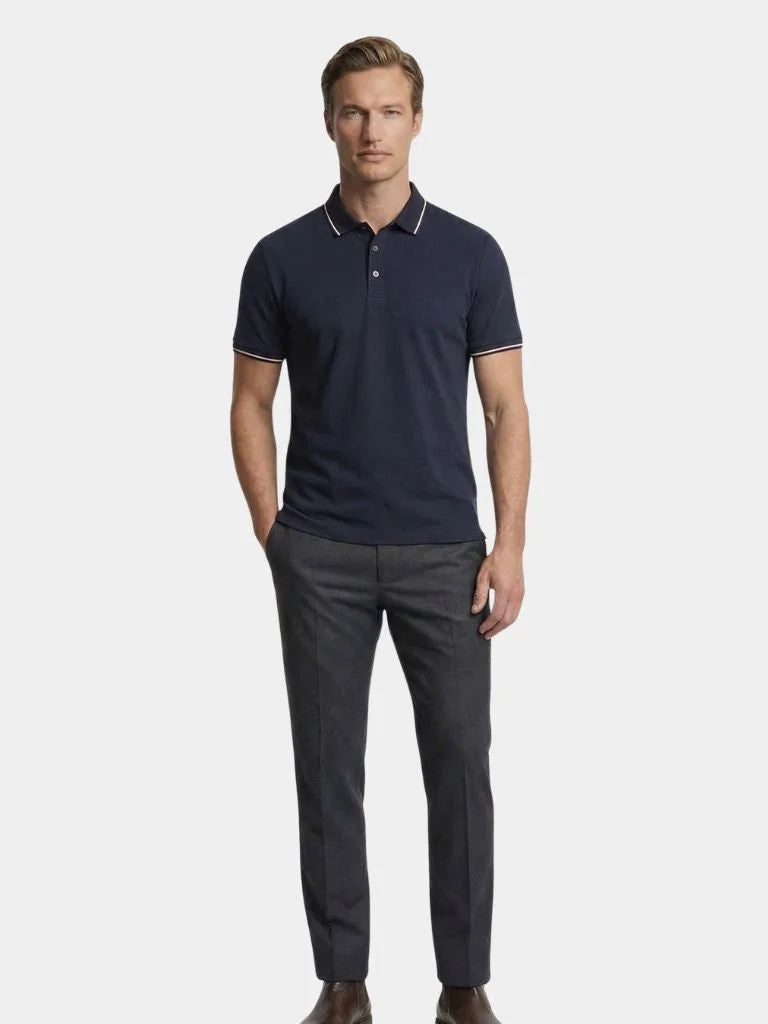 Midnight Trim Polo | Savile & Co.
