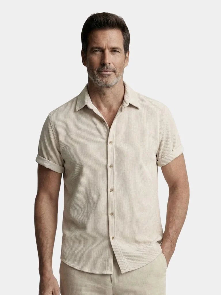 Minimalist Corduroy Shirt | Savile & Co.