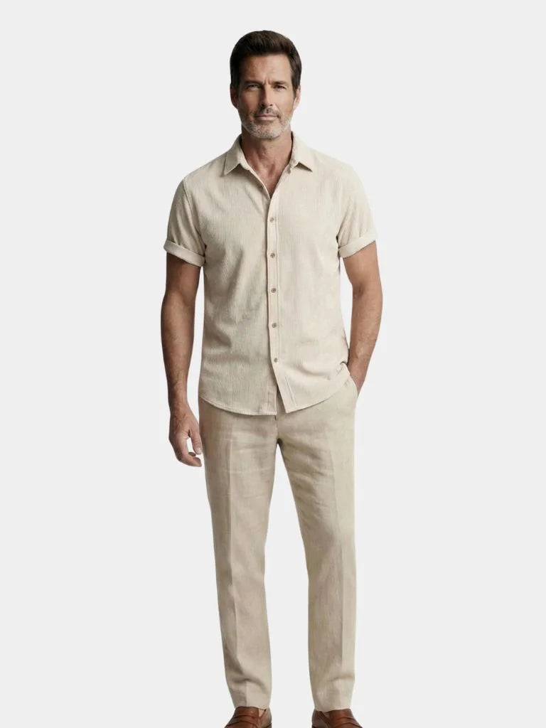 Minimalist Corduroy Shirt | Savile & Co.