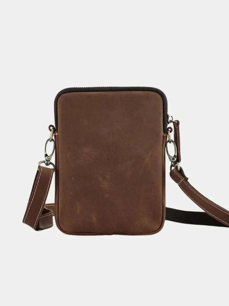 Minimalist Crossbody Leather Bag | Savile & Co.