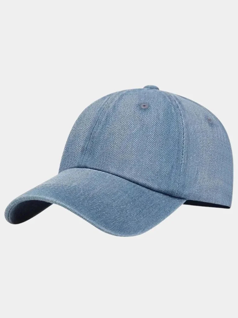Minimalist Denim Cap | Savile & Co.