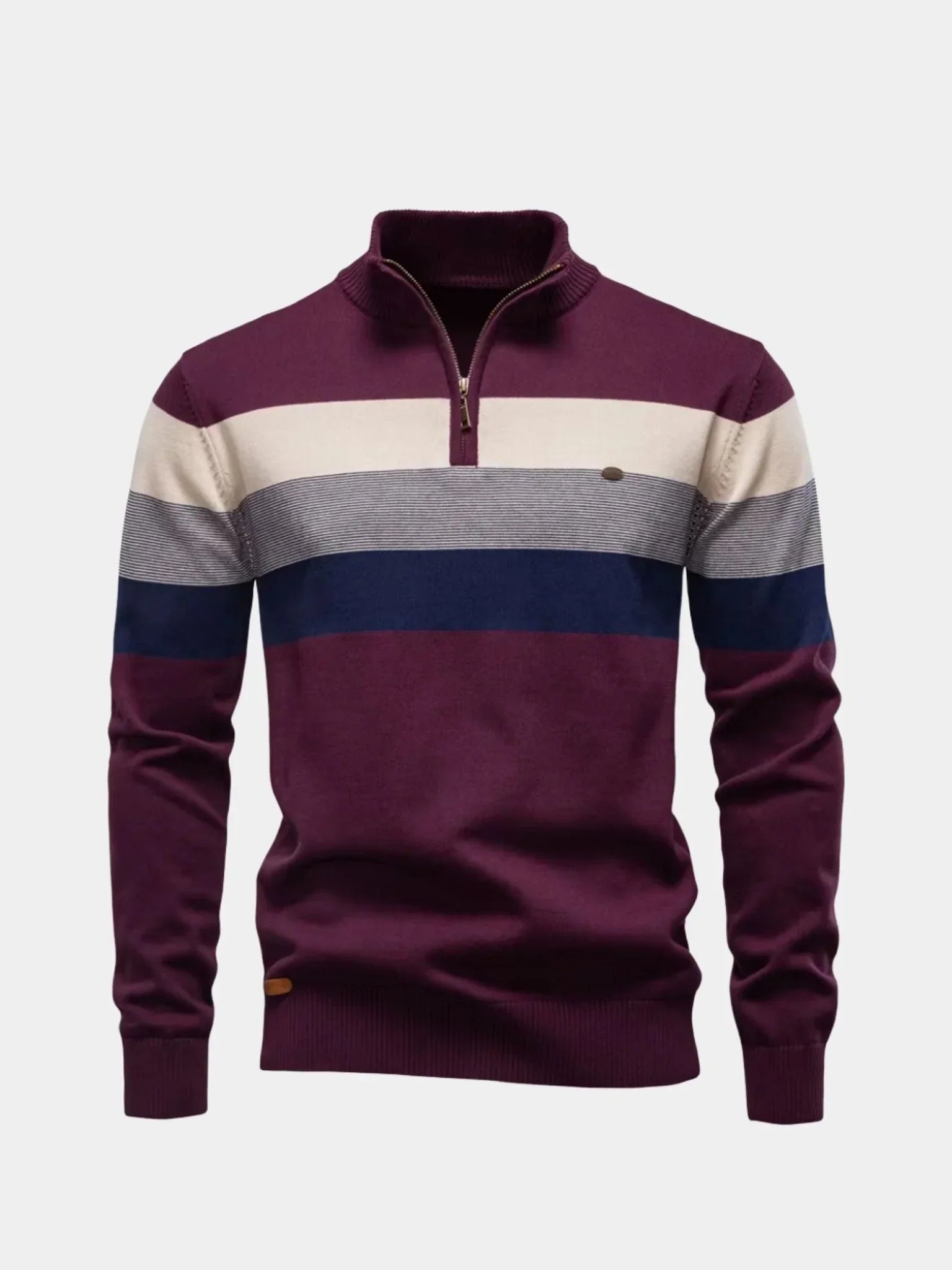 Minimalist High Collar Sweater | Savile & Co.