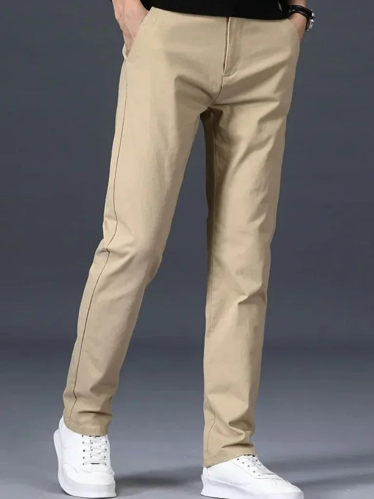 Minimalist Straight Trousers | Savile & Co.