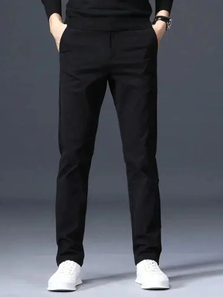 Minimalist Straight Trousers | Savile & Co.
