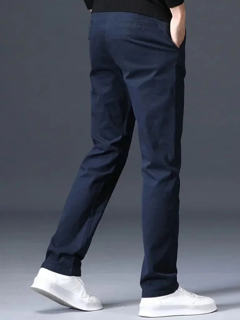 Minimalist Straight Trousers | Savile & Co.