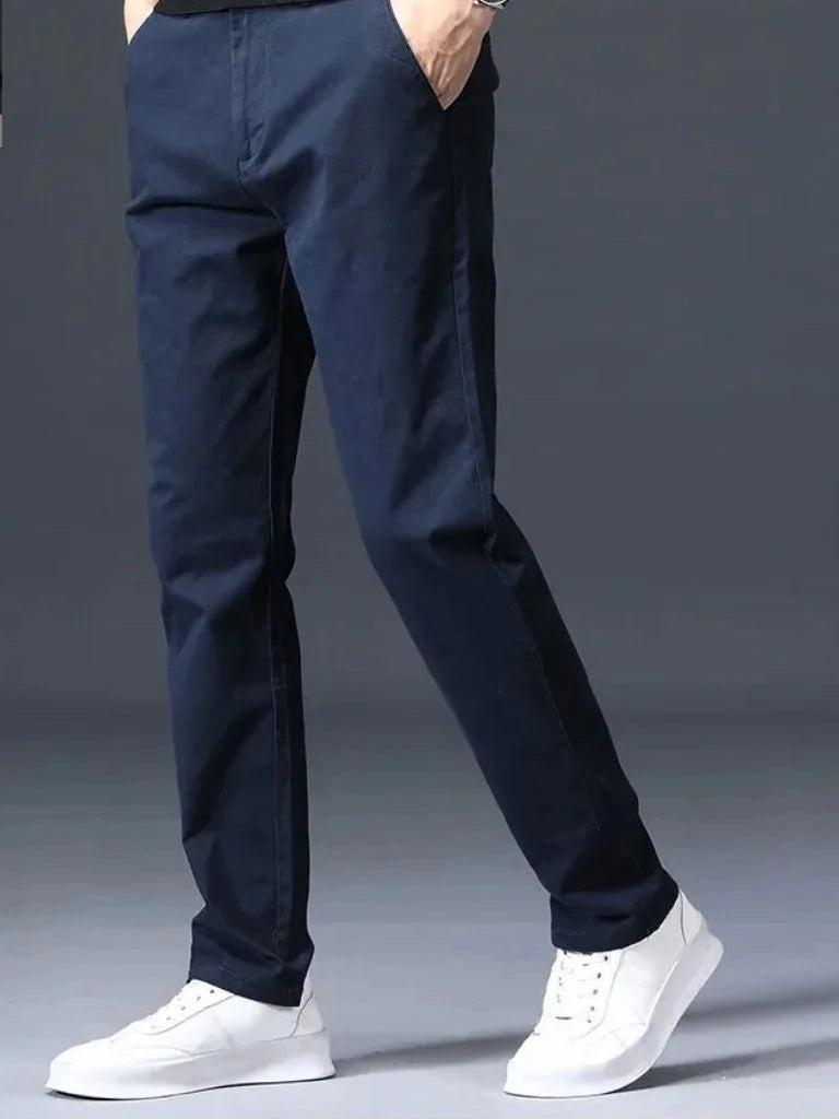 Minimalist Straight Trousers | Savile & Co.