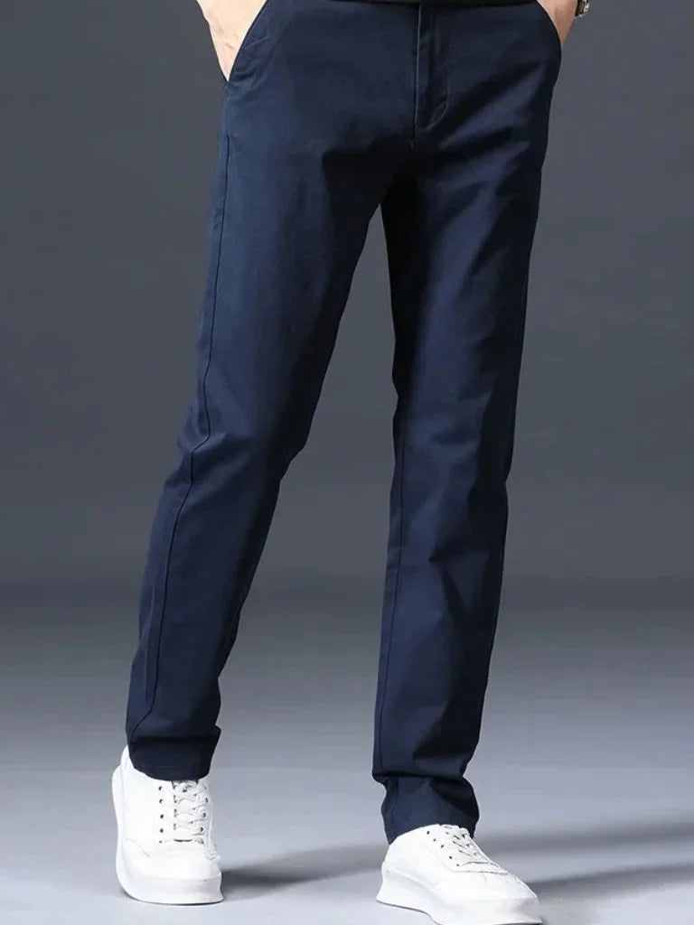 Minimalist Straight Trousers | Savile & Co.