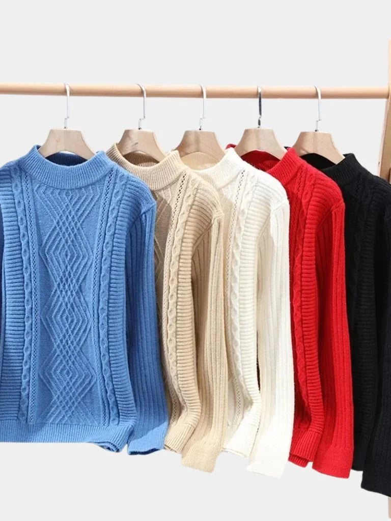 Minimalist Textured Sweater | Savile & Co.