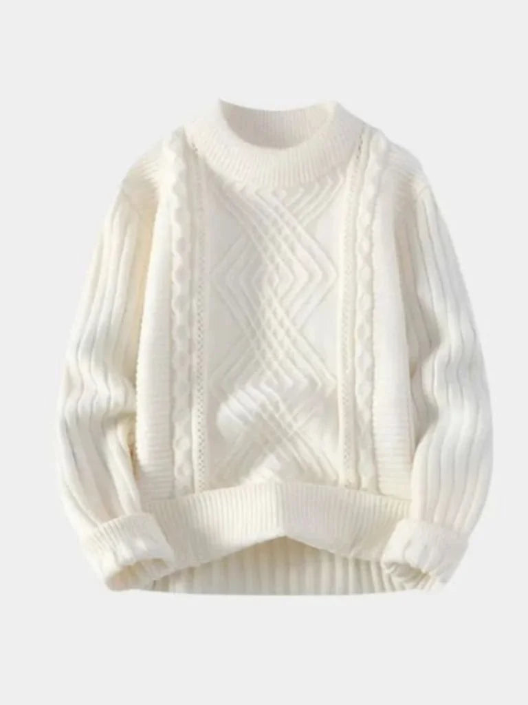 Minimalist Textured Sweater | Savile & Co.