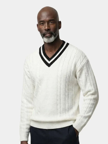 Minimalist V-Neck Sweater | Savile & Co.