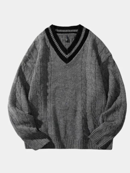 Minimalist V-Neck Sweater | Savile & Co.