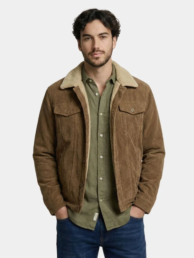 Minimalist Vintage Corduroy Jacket | Savile & Co.